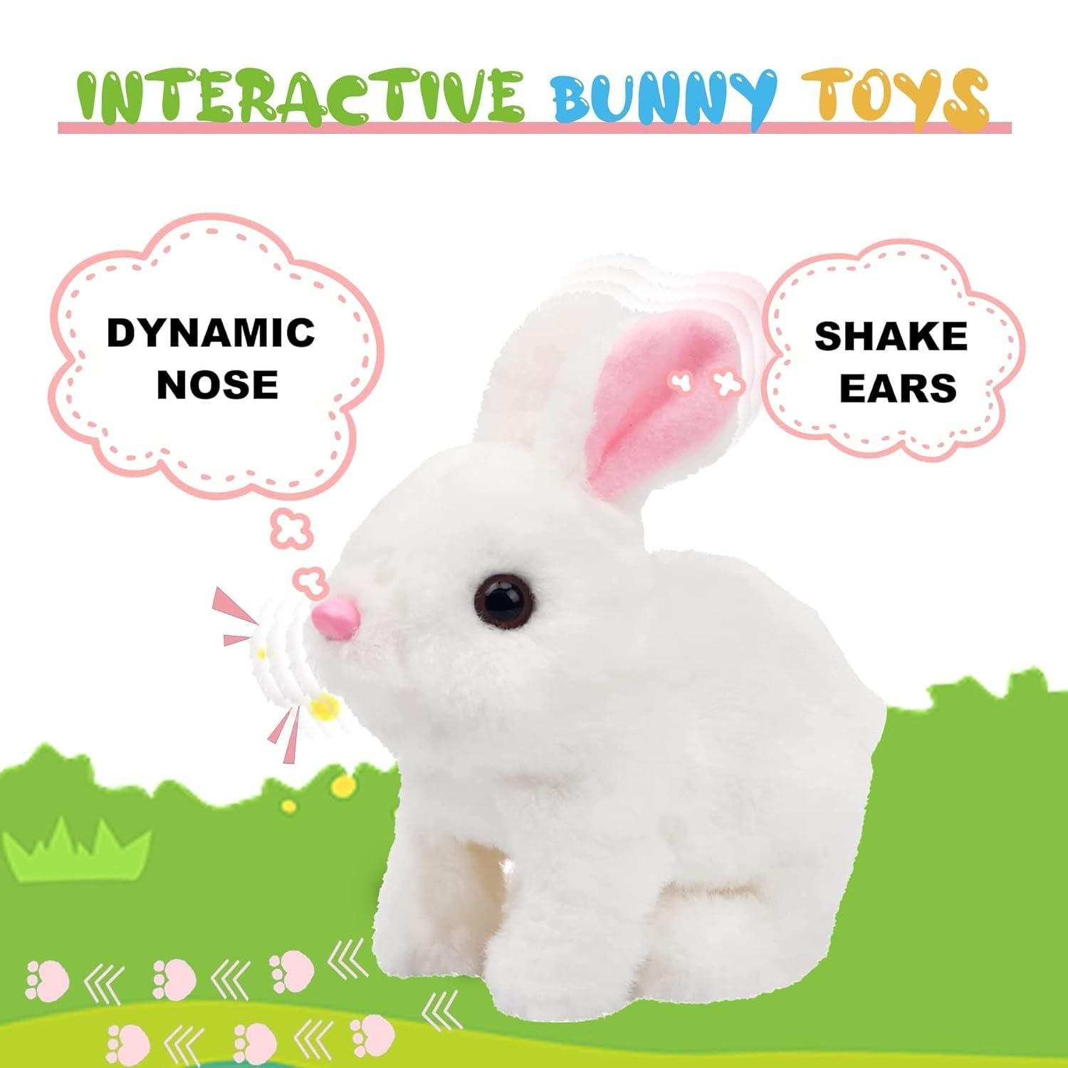 🐰 Bunny Toy – Interactive Hopping Bunny with Sounds & Movements