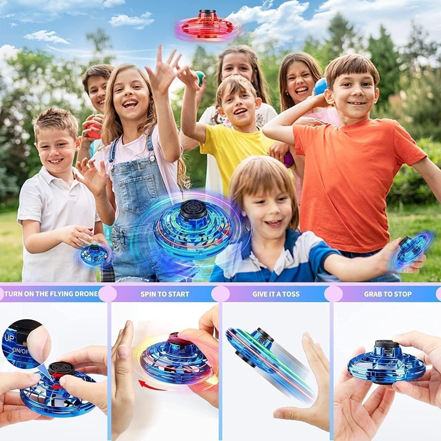 Magic Flying Orb Spinner — Vibrant Outdoor Fun for Kids!