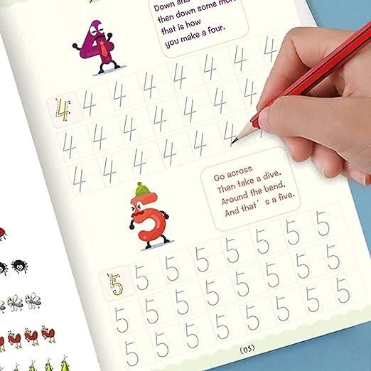 Sank Magic Practice Copybook Combo Set — Complete Handwriting Kit for Kids