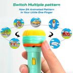 🧸 Slide Flashlight Torch – Educational Learning Toy for Kids